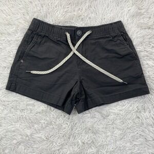 Vuori Shorts Womens XS Gray Ripstop Short Organic Cotton DuraTerra Classic Fit